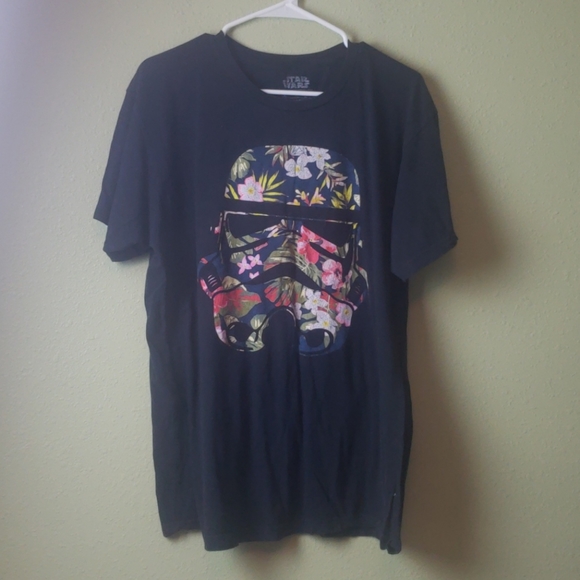 Floral Darth Vader Tee